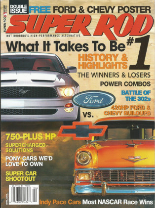 SUPER ROD 2003 APR - CHEVY vs FORD, XJR JAG, HOT LS6, PARTS GUIDE*